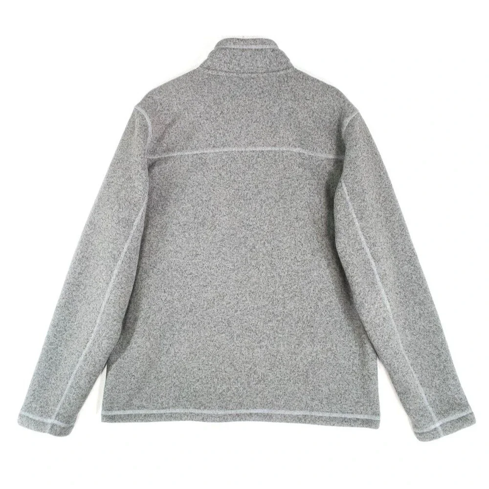 The North Face Jacket Men's Large Gray Full Zip Sweater Jacket Outdoor